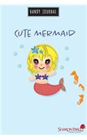 Cute Mermaid Handy Journal