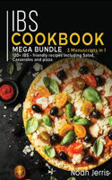 Ibs Cookbook: MEGA BUNDLE - 3 Manuscripts in 1 - 120+ IBS - friendly recipes including Salad, Casseroles and pizza