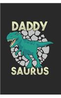 Daddy Saurus: Cool Animated Dinosaur Design For Daddy Notebook Composition Book Novelty Gift (6"x9") Dot Grid Notebook to write in