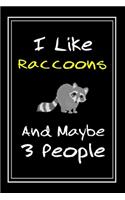 I Like Raccoons And Maybe 3 People
