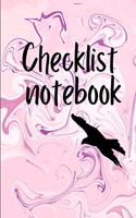 Checklist Notebook: To Do List Notebook, Daily and Weekly Planning, Productivity Journal