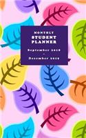 Monthly Student Planner