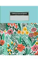 College ruled COMPOSITION NOTEBOOK l 8.5x11 in l 100 P