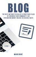 Blog: The Best Method to Realize a Profitable Blog by Growing Your Community 10x for Making Money Online in Several Ways(7 Blog)