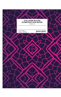 College Ruled Composition Book: Modern Lace