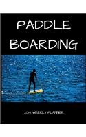 Paddle Boarding 2019 Weekly Planner