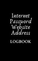 Internet Password Website Address Logbook