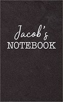 Jacob's Notebook: Personalized Name Journal for Men Named Jake
