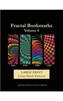 Fractal Bookmarks Vol. 4: Large Print Cross Stitch Patterns