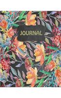 Chalkboard Bullet Dot Grid Journal - Watercolor Flowers (Sage): 150 page 8" x 10" Dot Grid Journal: Blank Diary, Dot Grid Bullet Planner(8 Watercolor Flowers Journals)