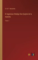 ingenioso Hidalgo Don Quijote de la mancha