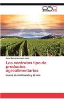 Contratos Tipo de Productos Agroalimentarios