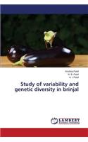 Study of variability and genetic diversity in brinjal