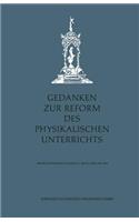 Gedanken Zur Reform Des Physikalischen Unterrichts