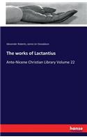 works of Lactantius