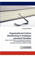 Organizational Culture Manifesting in Employee Personal Variables