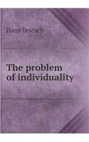 The problem of individuality
