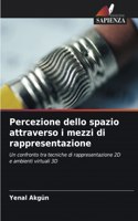 Percezione dello spazio attraverso i mezzi di rappresentazione