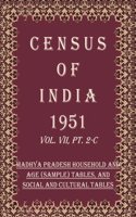 Census of India 1951: Madhya Pradesh - Maternity Tables Volume Book 29 Vol. VII, Pt. 2-D