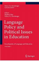 Language Policy and Political Issues in Education