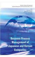 Business Process Management of Japanese and Korean Companies