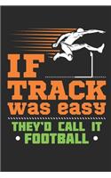 If Track Was Easy They'd Call It Football