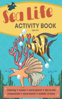 Sea Life Activity Book