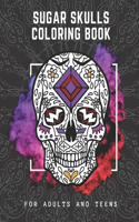 Sugar Skulls Coloring Book For Adults And Teens