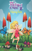 Fairy Coloring Book: For Kids Ages 4-12 Adorable Cute And Unique Coloring Pages