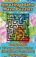 Amazing Idaho Maze Puzzles