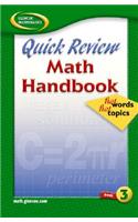 Quick Review Math Handbook