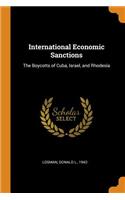 International Economic Sanctions