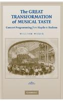 Great Transformation of Musical Taste