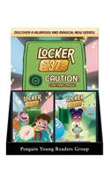 Locker 37 Mixed 8-Copy Counter Display W/ Riser
