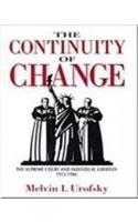 Continuity of Change: The Supreme Court and Individual Liberties, 1953-1986