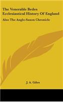 Venerable Bedes Ecclesiastical History Of England