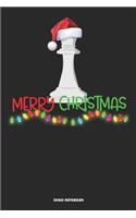 Merry Christmas Chess Notebook