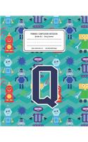 Primary Composition Notebook Grades K-2 Story Journal Q