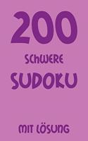 200 schwere Sudoku mit Lösung