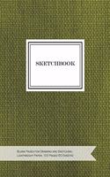 Sketchbook: Large Blank Sketchbook for Drawing and Sketching (Green): Classic Notebook Artist Edition