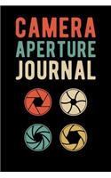 Camera Aperture Journal