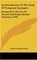 An Introduction to the Study of Scriptural Analogies
