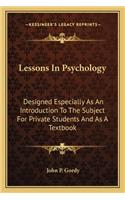 Lessons In Psychology
