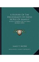 A History Of The Descendants Of David McKee Of Anahilt