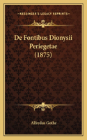 De Fontibus Dionysii Periegetae (1875)