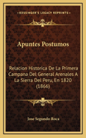 Apuntes Postumos