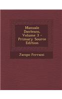 Manuale Dantesco, Volume 3