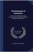 The Business of Insurance