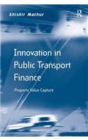 Innovation in Public Transport Finance