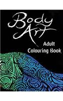 Body Art Adult Colouring Book